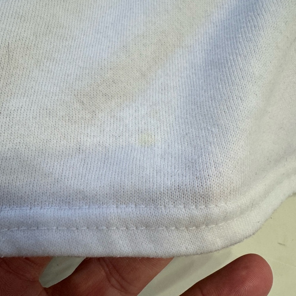 Vans Off The Wall Sz XS Purple White Cropped Hoodie Hooded Sweatshirt *See photo - Picture 5 of 8